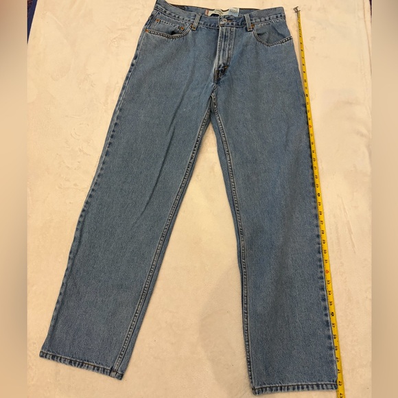 Levi's 550 Men's Straight Blue Jeans - Picture 1 of 5